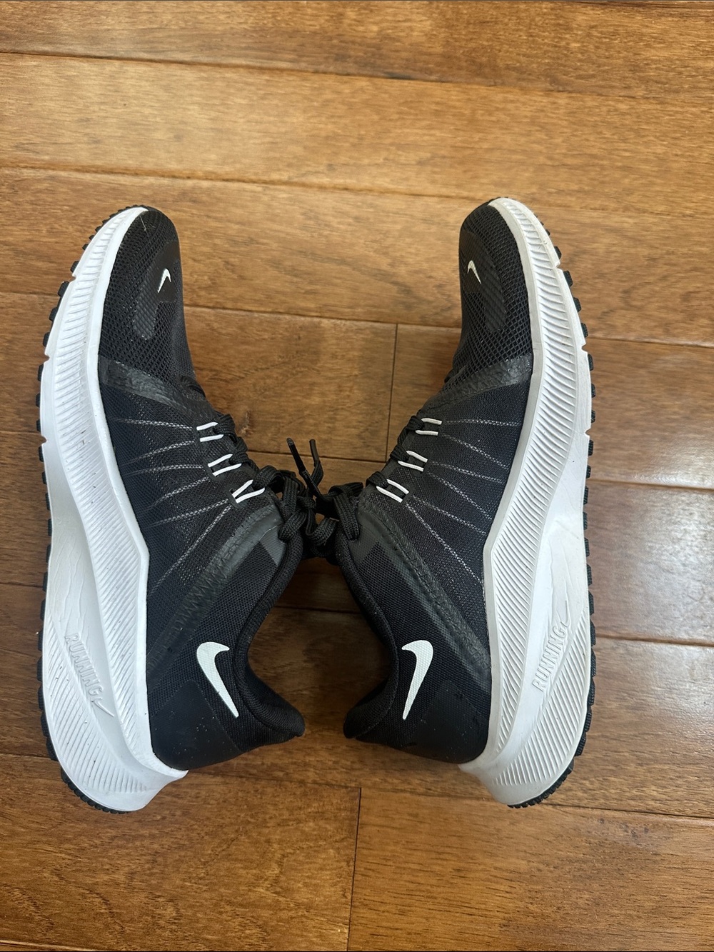 Nike Black and White Women’s Running Sneakers